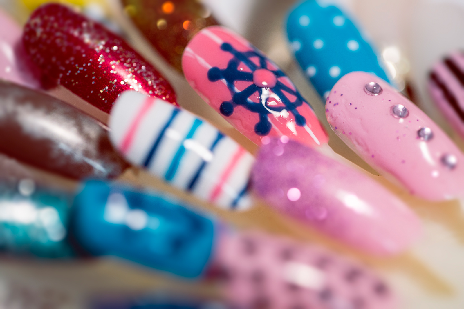 Nail station at Razor's Edge